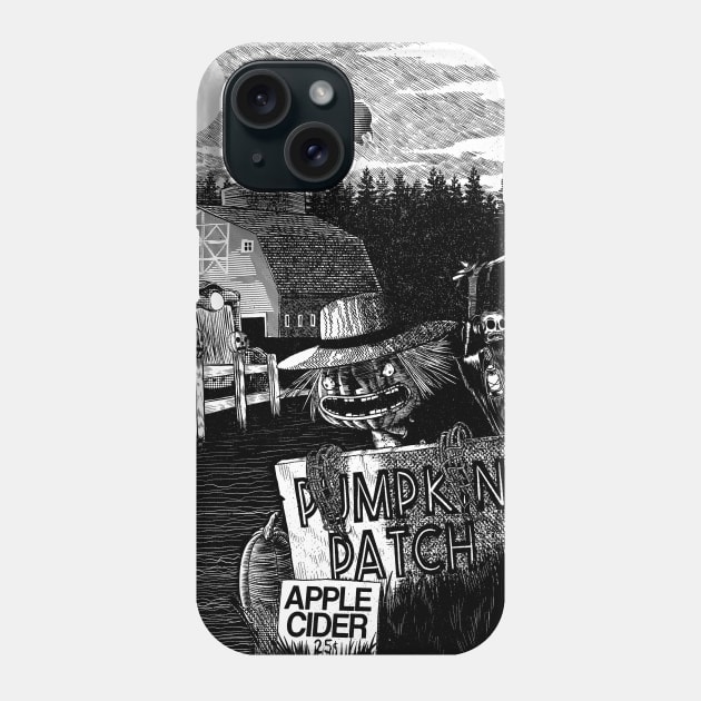 Pumpkin Patch Phone Case by The Spooky King