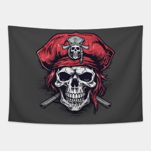 Pirate skull Tapestry