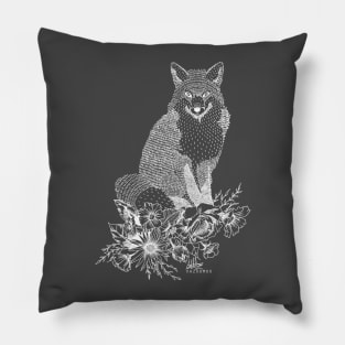 Little White Fox Pillow