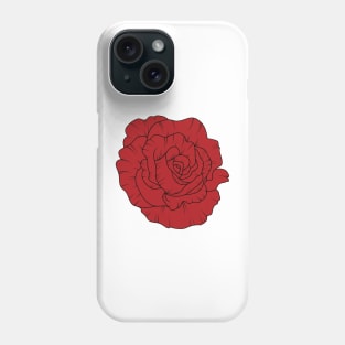 Cute Red Flower Phone Case