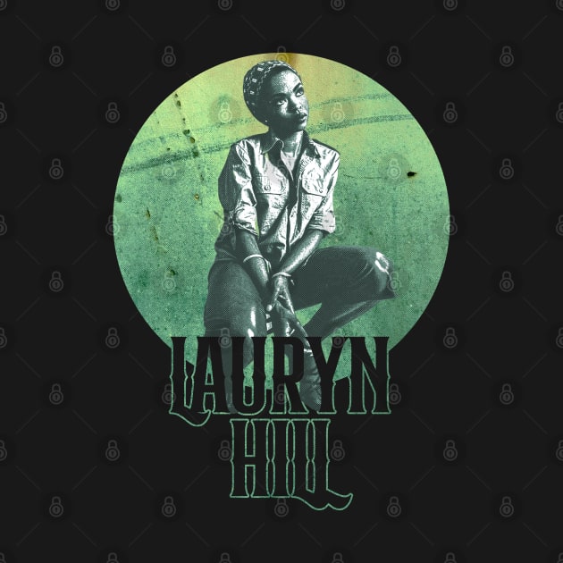 Lauryn Hill Bootleg Halftone by Skate Merch