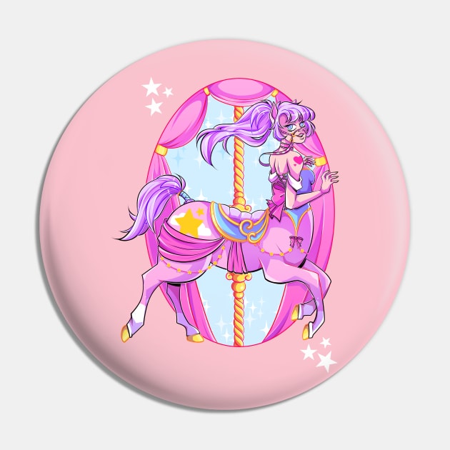 Carousel Pin by jekylldraws