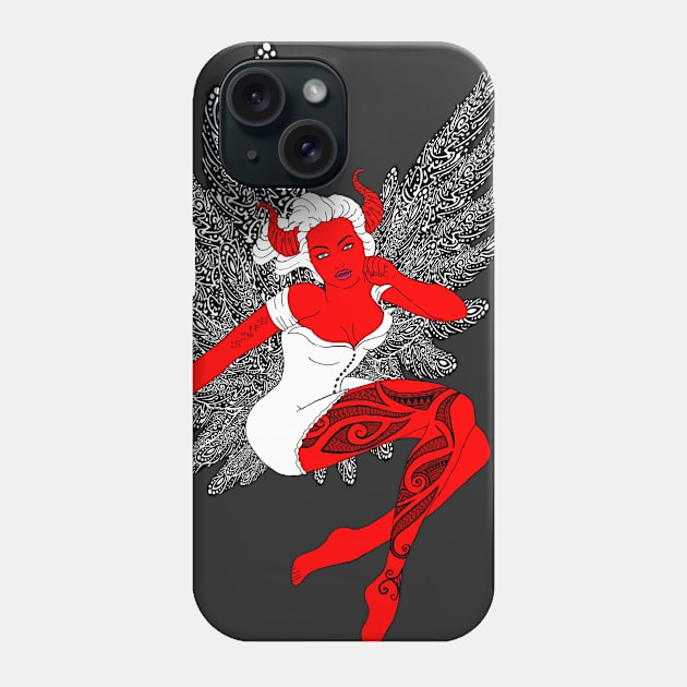 Fallen Angel Phone Case by Astrablink7