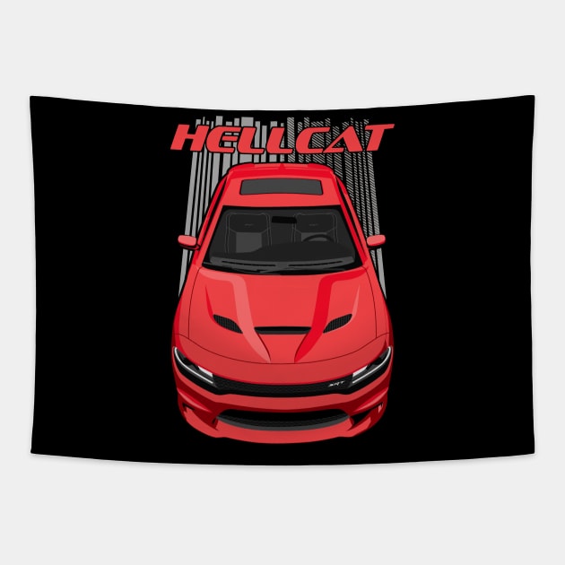 Charger Hellcat - Red Tapestry by V8social