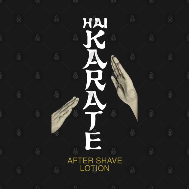 Hai Karate.  After Shave Lotion by fiercewoman101