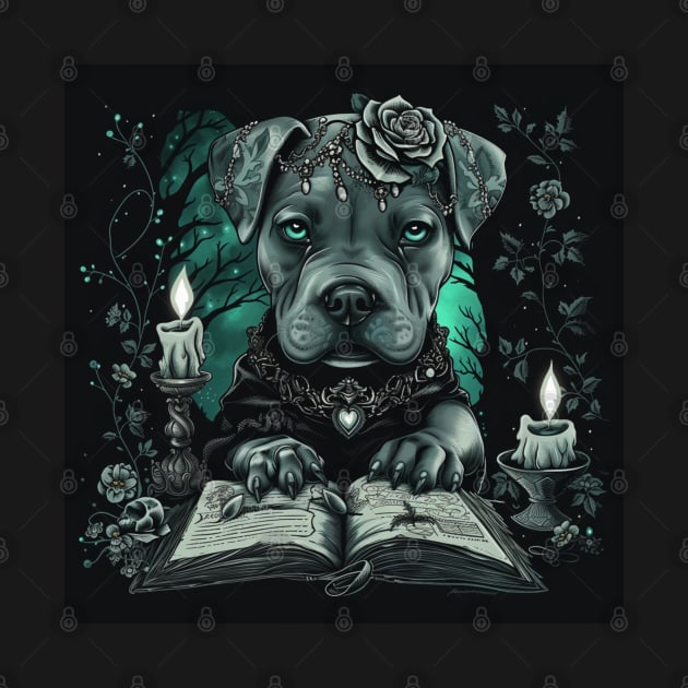 Ritualistic Staffy by Enchanted Reverie