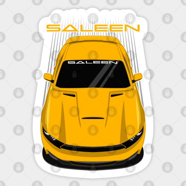 Ford Mustang Saleen S302 - 2015-2017 - Yellow - 2017 Mustang ...