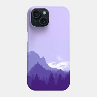 Purple Landscape Phone Case