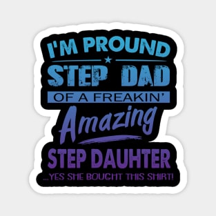 Tee - Step dad 2020 Magnet