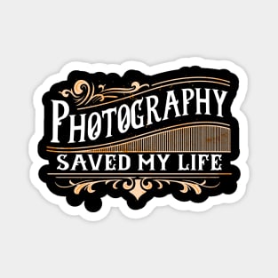 Retro Vintage Photography Lover Photographer Magnet