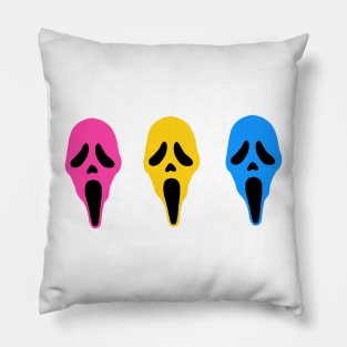 Pansexual scream Pillow