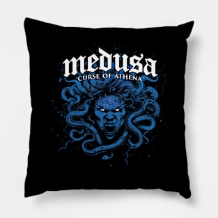 Medusa - Curse of Athena Pillow