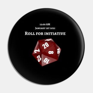 Roll For Initiative Pin