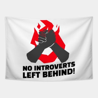 Extroverts won't leave introverts Tapestry