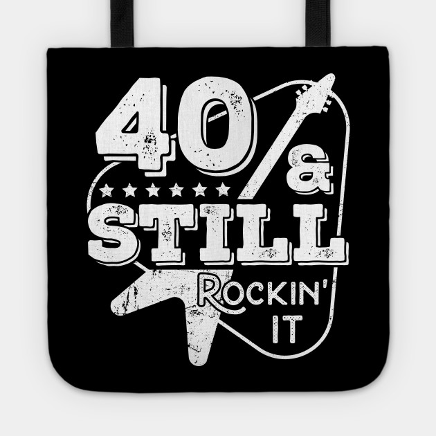 40thbirthday Vintage Rockin 1979 Gift Ideas Man Vintage 40th Birthday Rockin Gift Idea Tote Teepublic