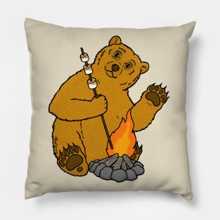 S'mores Bear Pillow