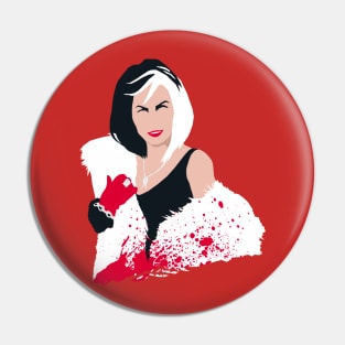 Cruella De Vil Pin