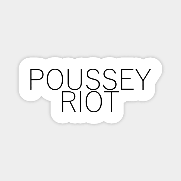 Poussey Riot Magnet by SimpleArt