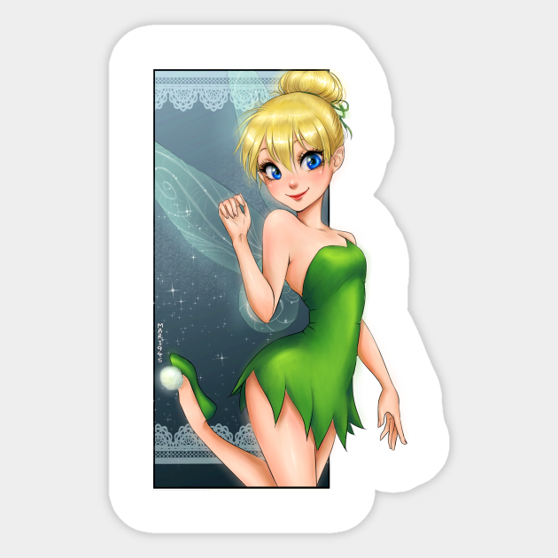 Tinkerbell - Tinkerbell Peterpan Pixie - Sticker | TeePublic
