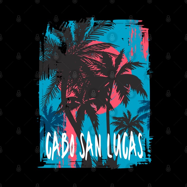 Cabo San Lucas Tropical Mexico Design by FilsonDesigns