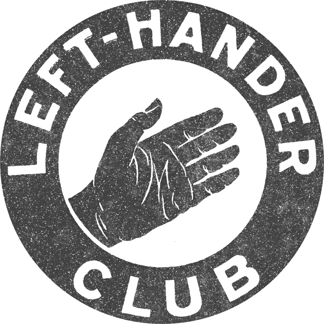 Left Handers Club  /  Retro Faded Design Kids T-Shirt by DankFutura