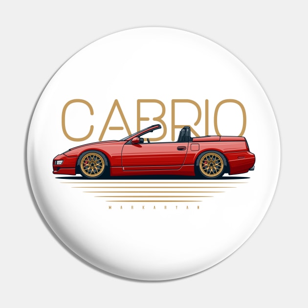 Cabrio Pin by Markaryan