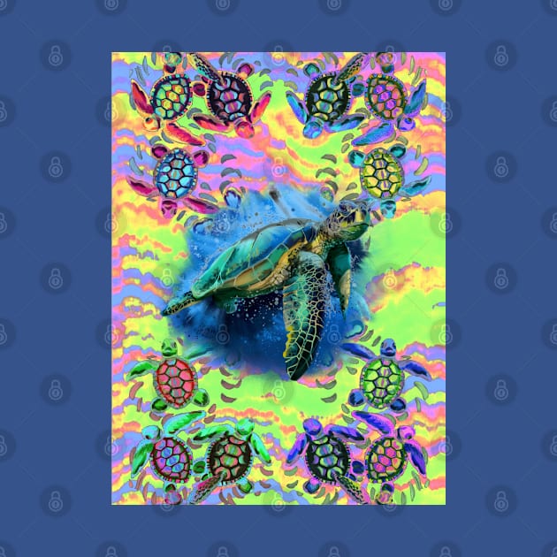 The Colors of Turtle by rickyrickbob