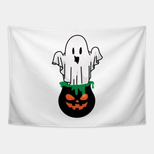 Cooking Pot Ghost Tapestry