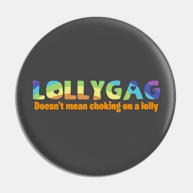 Lollygag funny word design