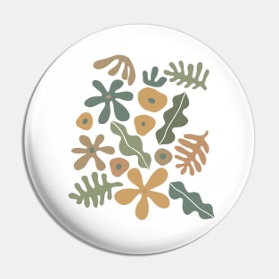 Boho Tropicals - Beige Pin