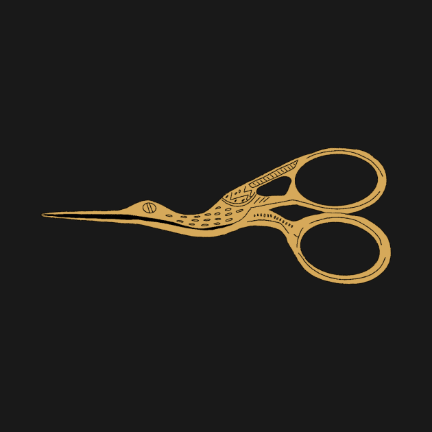 Crane Scissors by maliarosburg