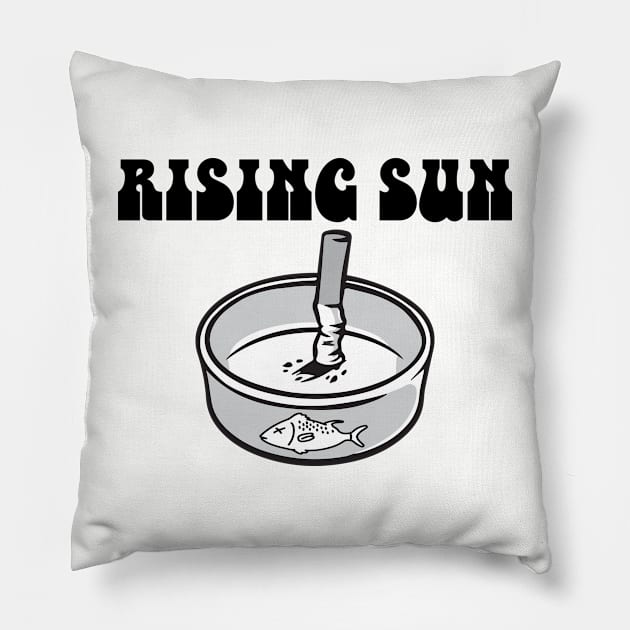 Rising Sun Pillow by JP