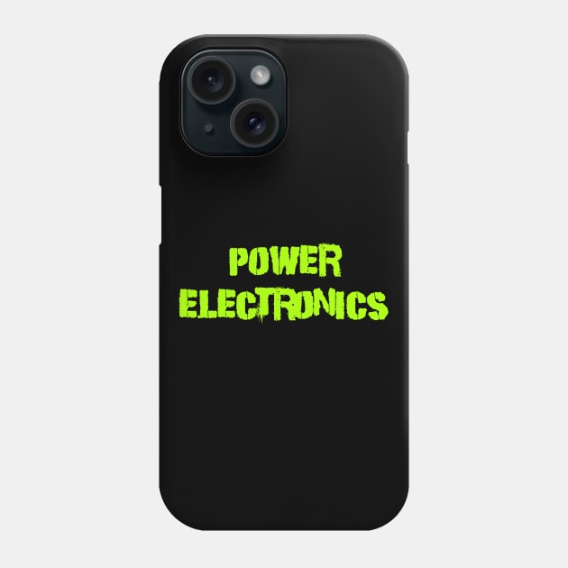 Power electronics Phone Case by Erena Samohai