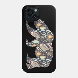 Outdoor Camping Bear with Tent and Boots for Gay Bear | BearlyBrand Phone Case