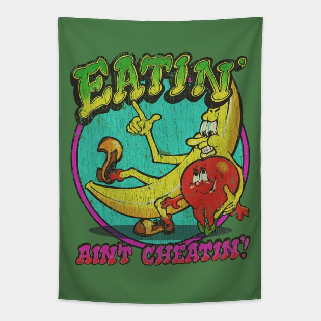 Eatin' Ain't Cheatin' 1974 Tapestry by JCD666