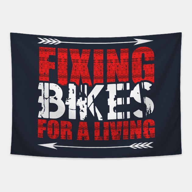 Bikers Mechanics, mechanics gift, Auto Mechanics gift, Bikers Tapestry by BaronBoutiquesStore