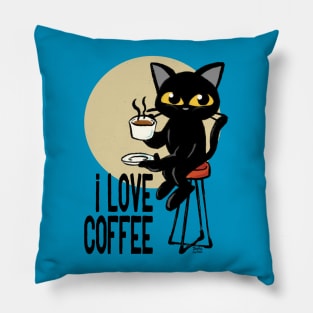 I love coffee Pillow