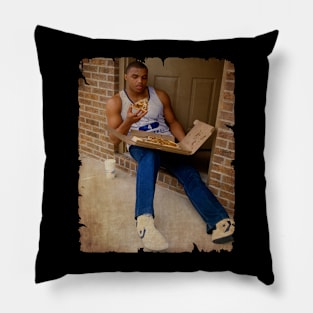 Young Charles Barkley Vintage Pillow