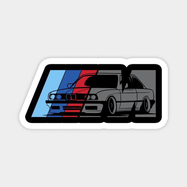 BMW E36 car logo Magnet by AmiG