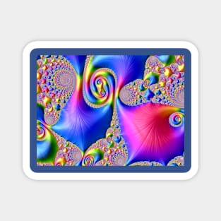 "Fractal Fantasy" Magnet