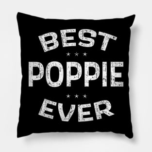 Garndpa Gifts Best Poppie Fathers Day for Grandparents Pillow