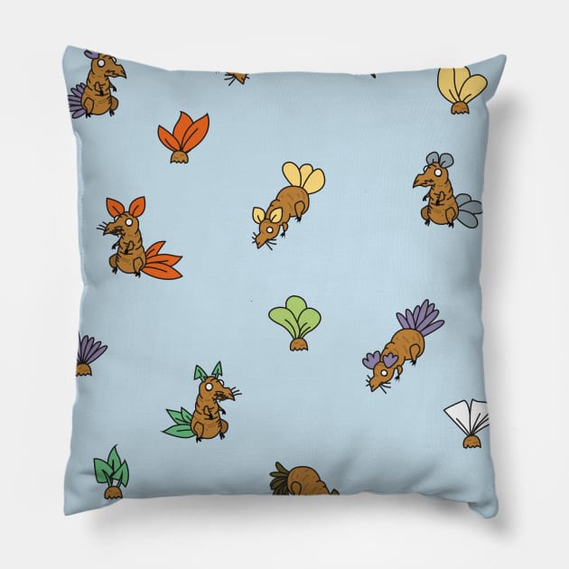 Carrats Pillow by VisionarySerendipity