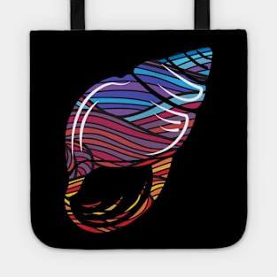 Olas del mar con colores Tote