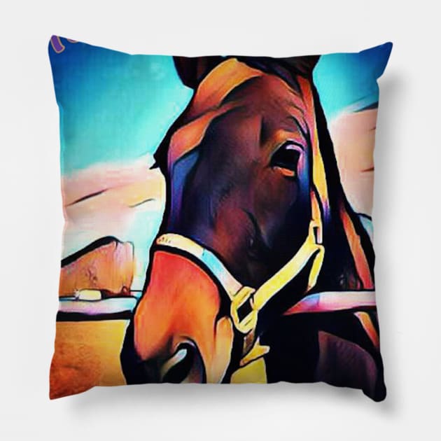 Runner Pillow by SunshineHorses