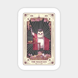 Cat Tarot - The Magician Magnet