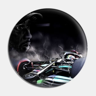 It's Hammertime - Lewis Hamilton LH44 Pin