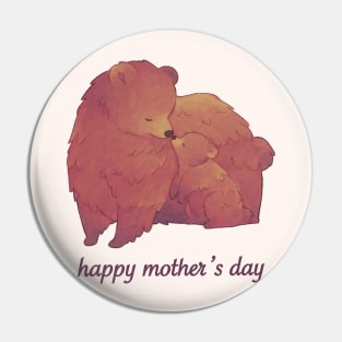 Momma Bear & Cub - Happy Mother's Day Pin