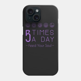 Feed Your Soul - Purple Phone Case