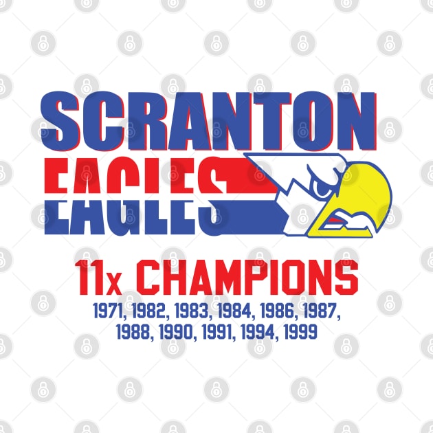 Scranton Eagles Championships by Tee Arcade