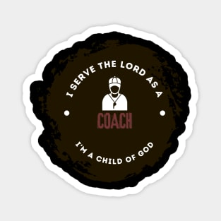 Christian Job title designs - coach Magnet